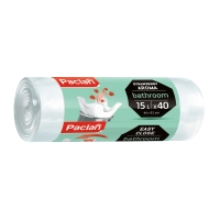 Worki na śmieci łazienkowe | 15L | Białe | 40 szt./rol.