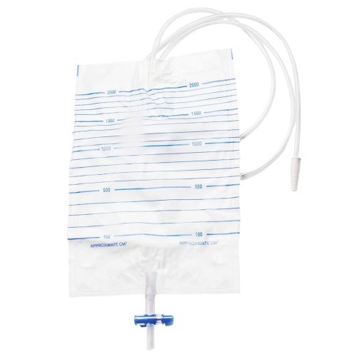 Worek do zbiórki moczu 2000ml | dren 90cm | 10 sztuk