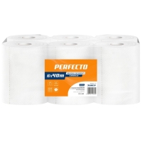 Ręcznik papierowy 40m | Celuloza 2W | 6 rolek PERFECTO (359031)