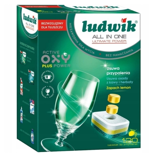 Ludwik Tabletki Do Zmywarek All In One 120 szt.