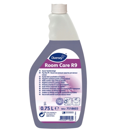 Diversey | Room Care R9 | Kwasowy preparat do czyszczenia łazienek | 750ml