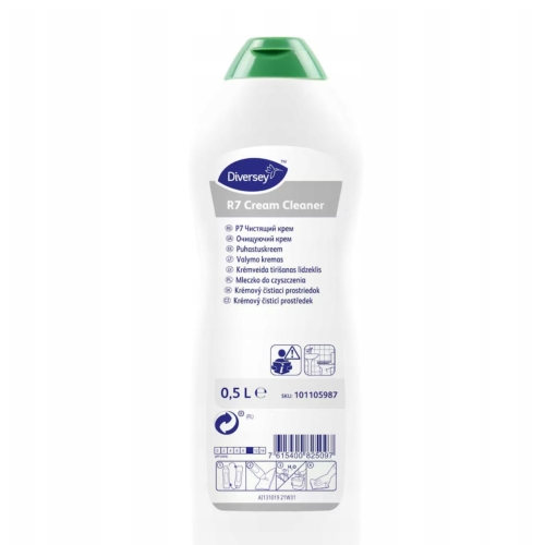 Diversey | R7 Cream Cleaner | mleczko do usuwania zabrudzeń jak CIF | 500ml