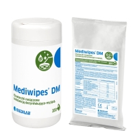 Zestaw 2x | MEDIWIPES DM | chusteczki do dezynfekcji powierzchni tuba i wkład