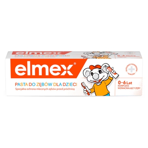 Pasta do zębów dla dzieci | Elmex Dzieci 0-6 lat | 50ml