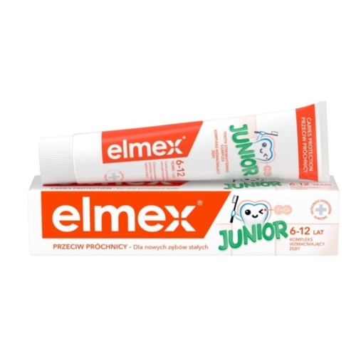 Pasta do zębów dla dzieci | Elmex Junior 6-12 lat | 75ml