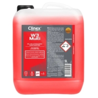 Clinex W3 Multi 5L | Środek do codziennego mycia łazienek i sanitariatów | 77-119