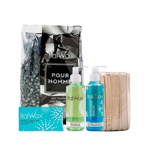 Zestaw ItalWax Classic | Pour Homme 1kg