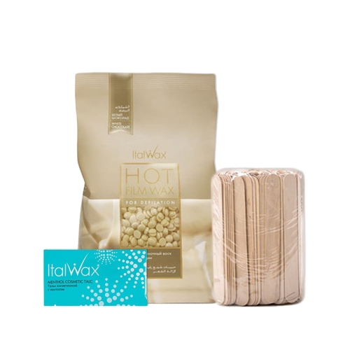 Zestaw ItalWax Basic | White Chocolate 1kg