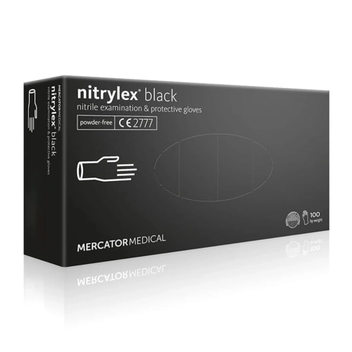 _Nitrylex Black  Czarne rękawice Nitrylowe  100 szt. .webp