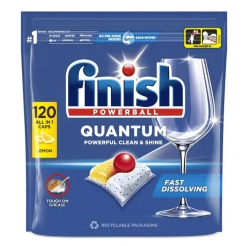 Kapsułki do zmywarki Finish Quantum 120.webp
