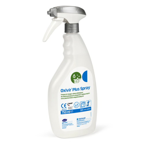Oxivir Plus Spray | Preparat myjąco dezynfekujący do powierzchni | 750ml