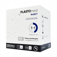 Plaster poiniekcyjny | PLASTOmed inject | 4cmx5m 250 sztuk
