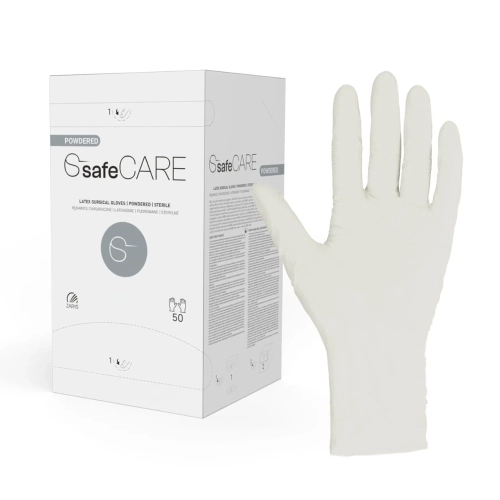 SafeCare rękawice pudrowane chirurgiczne.webp