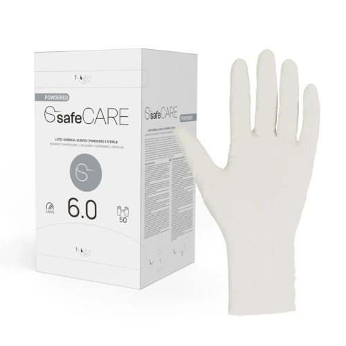 SafeCare rękawice chirurgiczne pudrowane 6,0.webp