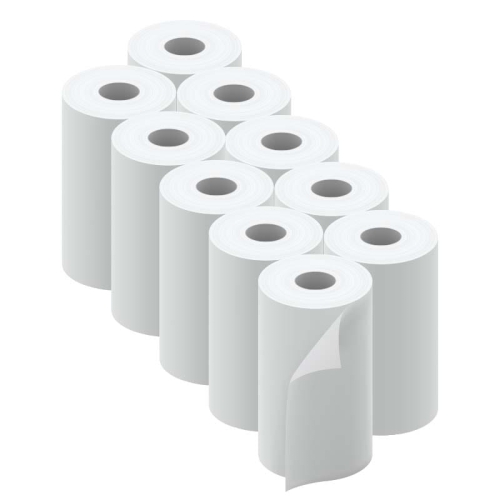 Rolki termiczne do terminali | 57 mm x 20 m | 10 sztuk
