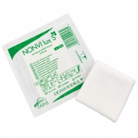 Kompresy włókninowe | jałowe | NONVI lux S | 75 sztuk