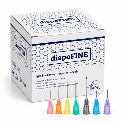 Igły iniekcyjne | dispoFINE | 100 sztuk