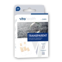 Zestaw plastrów transparentnych | Vitahealth TRANSPARENT | 24 sztuki
