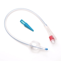 Cewnik urologiczny Foley dwudrożny | sterylny, 100% silikon, kontrast RTG | CH 18 balon 5 - 10 ml | 1 sztuka