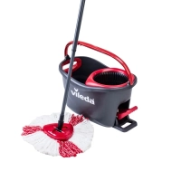 ZESTAW VILEDA | Mop obrotowy + wiadro | EASY WRING AND CLEAN TURBO BOX | 163422