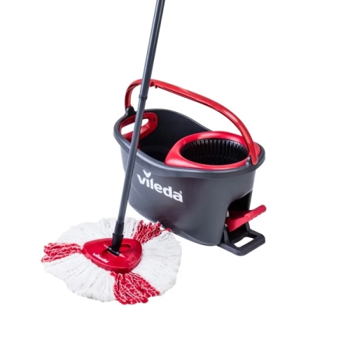 ZESTAW VILEDA | Mop obrotowy + wiadro | EASY WRING AND CLEAN TURBO BOX | 163422