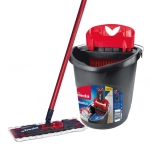 ZESTAW VILEDA | mop płaski + wiadro | VILEDA ULTRAMAX box | 155737