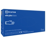 rękawice nitrylowe niebieskie Nitrylex Basic 100 szt. Mercator