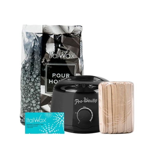 Zestaw ItalWax Basic | Pour Homme 1kg + ProWax