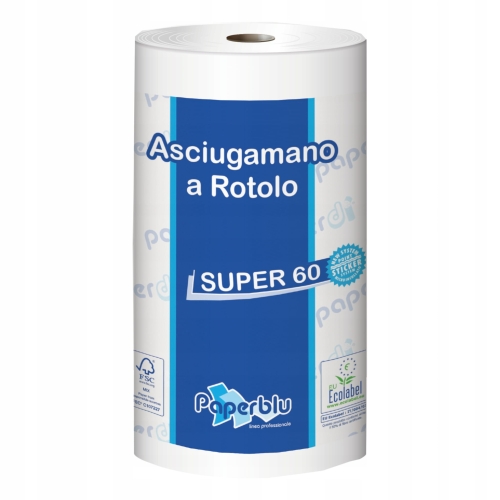 PAPERDI SUPER 60 RI8M060 | ręcznik kuchenny w roli | 60 metrów