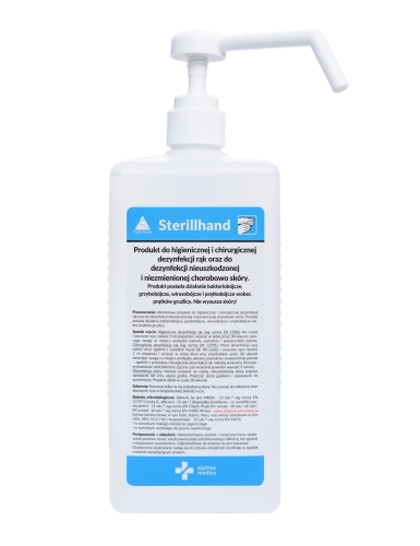 Sterillhand | Płyn do dezynfekcji rąk | 1L Spray