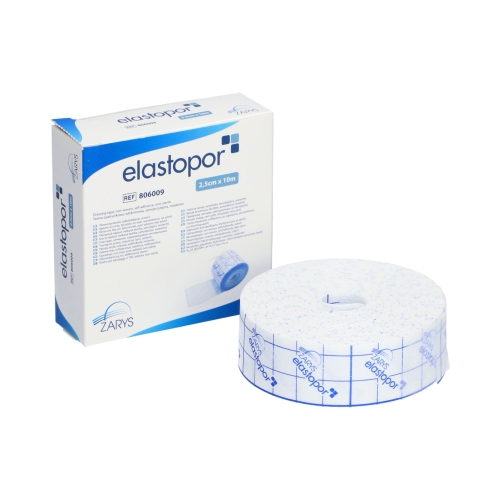 Taśma opatrunkowa włókninowa 2,5 cm x 10 m | Samoprzylepna | Elastopor | 1 sztuka