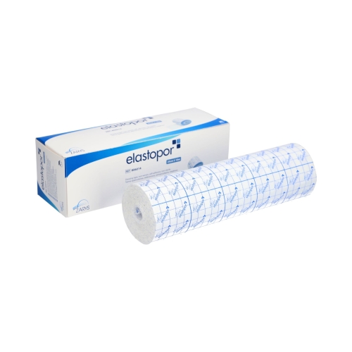 Taśma opatrunkowa włókninowa 25 cm x 10 m | Samoprzylepna | Elastopor | 1 sztuka