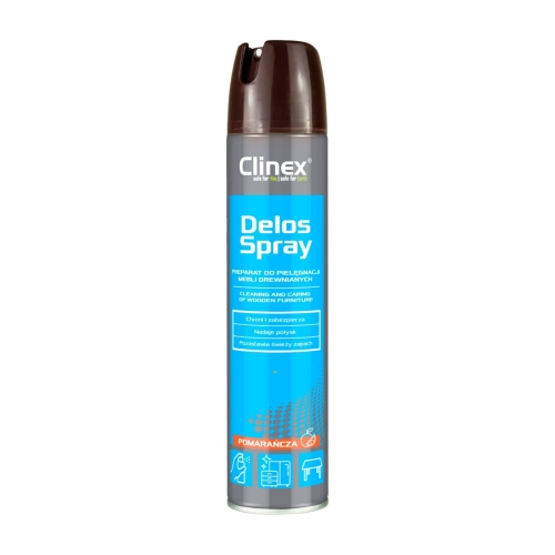 spray do pielęgnacji mebli drewnianych Clinex Delos Spray 300 ml Clinex