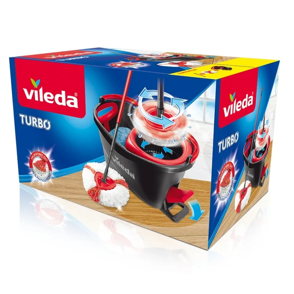 ZESTAW VILEDA mop obrotowy wiadro Easy Wring and Clean TURBO BOX 163422 2.webp